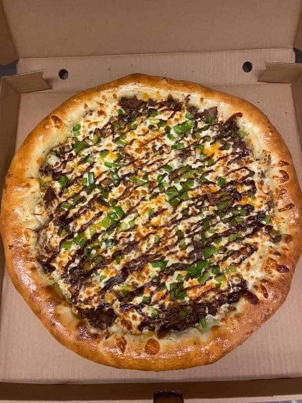 Small 9" Steak Pizza