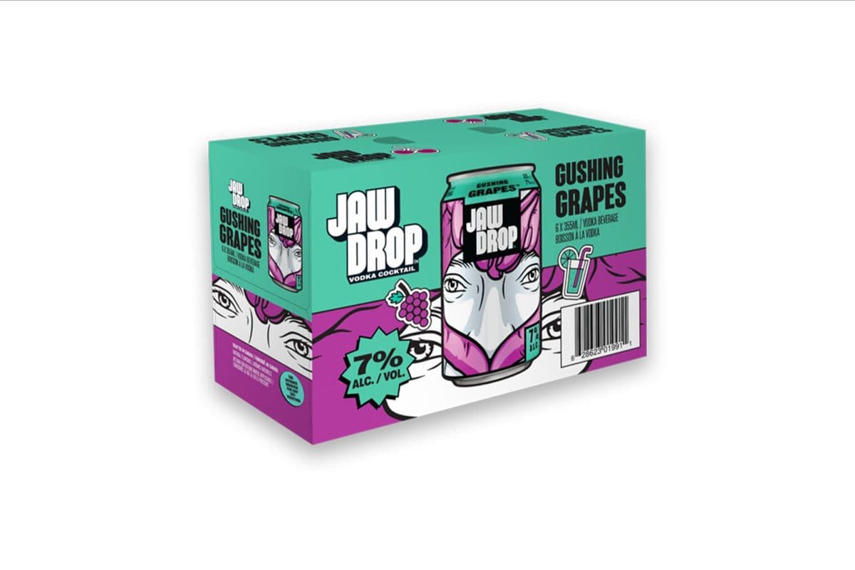 Jaw Drop Gushing Grapes (6 x 355mL)