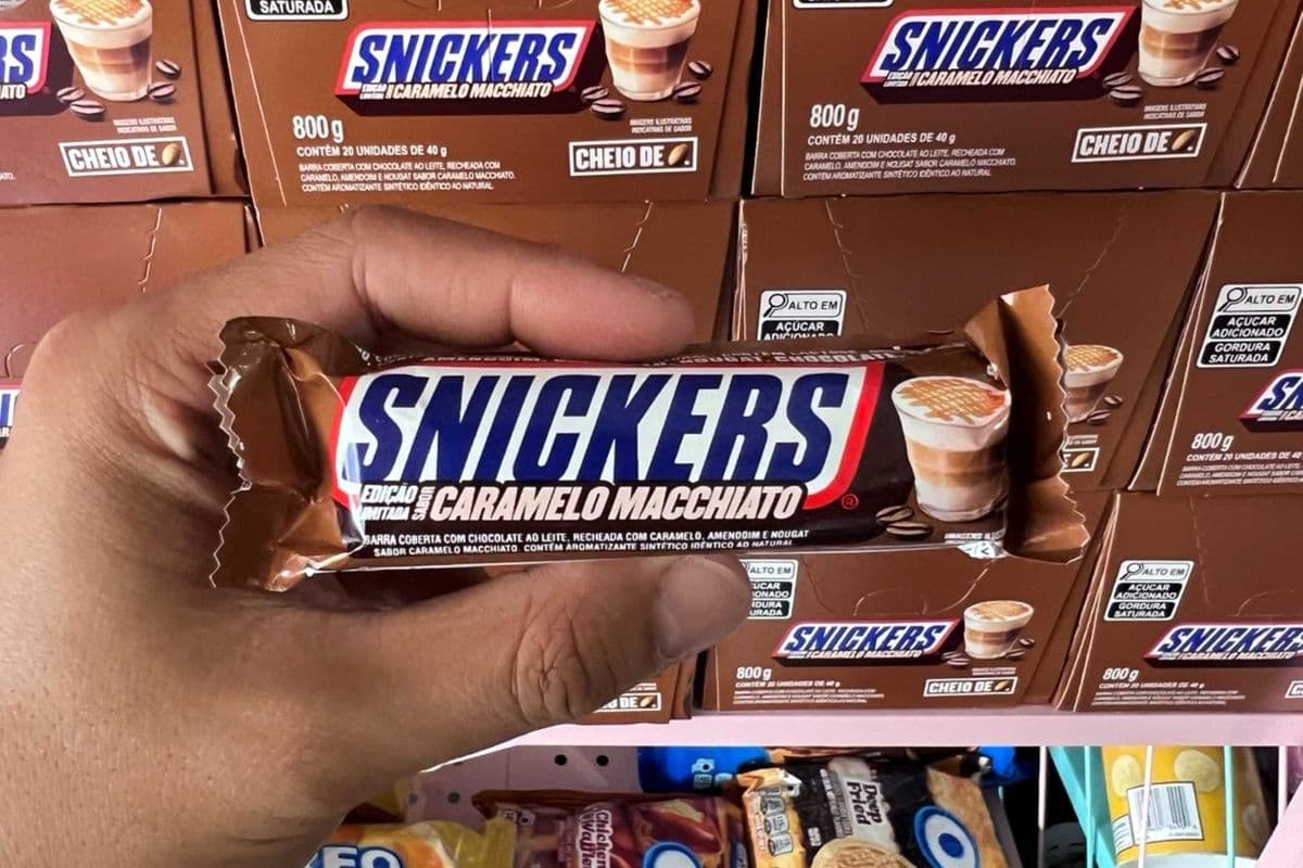 Snickers Caramel Macchiato Chocolate Bar (Brazil) - 40g