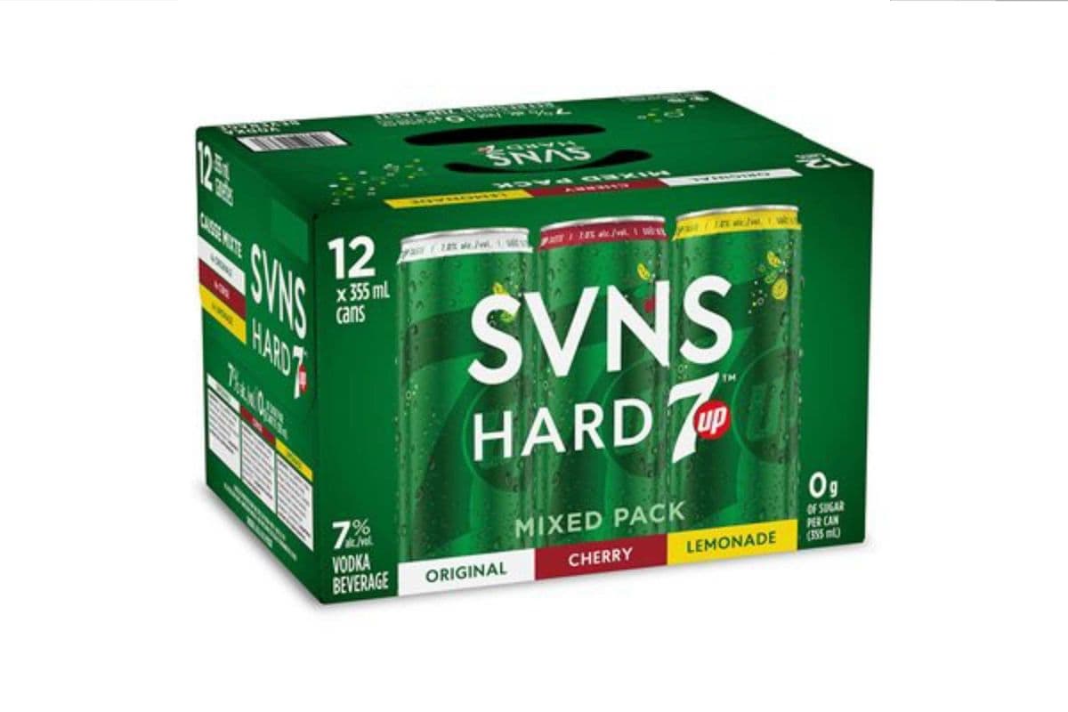 SVNS Hard 7UP Mixed Pack (12 x 355 ml)