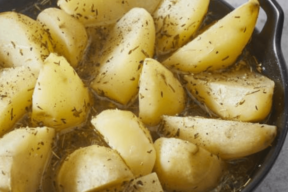 Pommes de terre à la grecque / Greek Style Potatoes