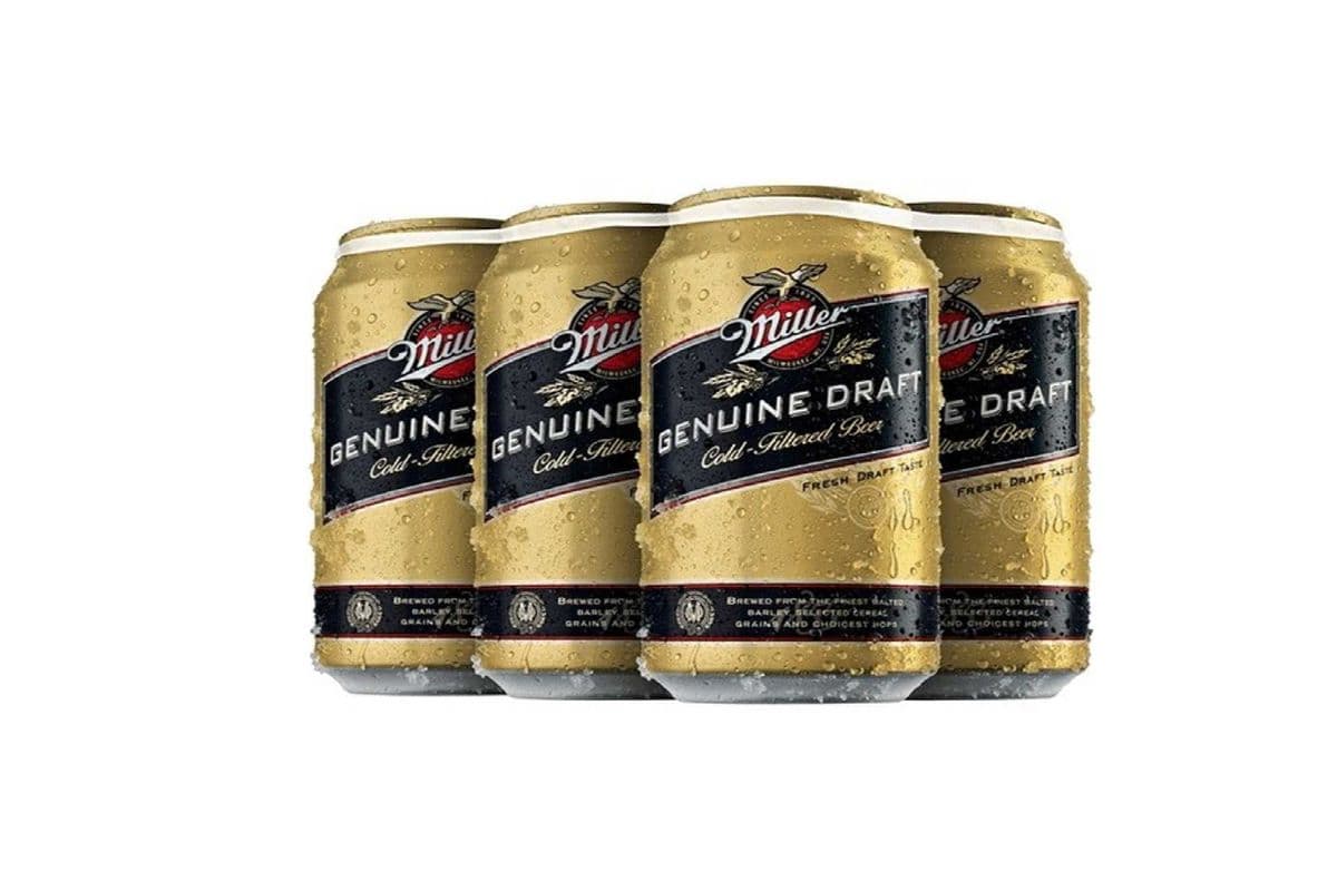 797254. MILLER GENUINE DRAFT (6 x 355ML (CANS))