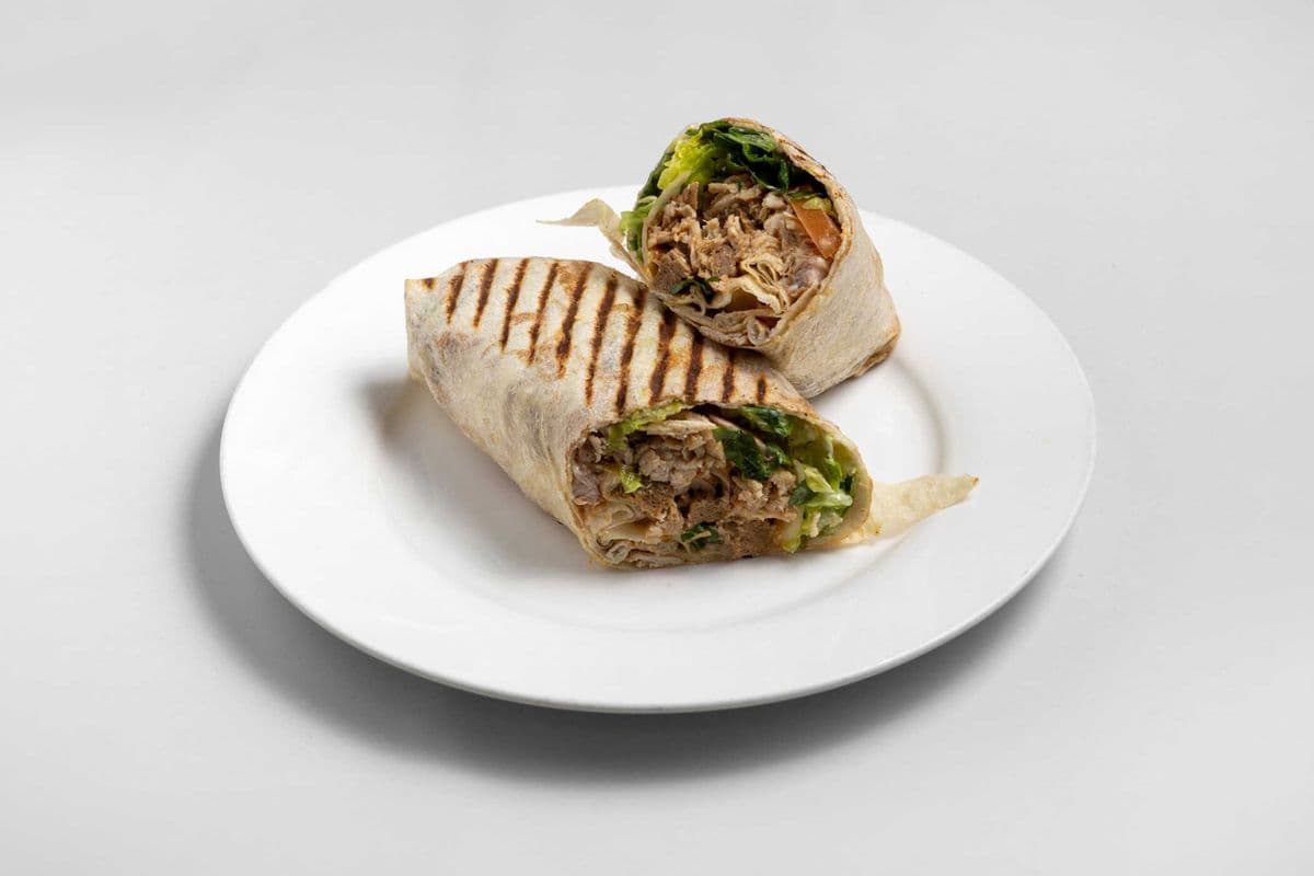 Mixed Chicken and Beef Wrap