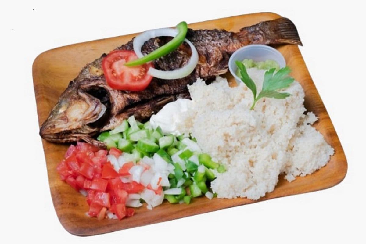 Attiéké au poisson