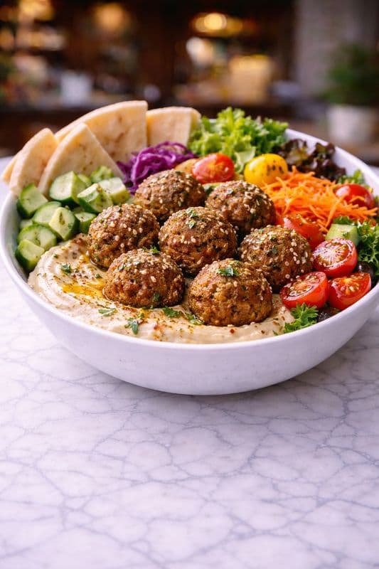 Falafel Garden Bowl