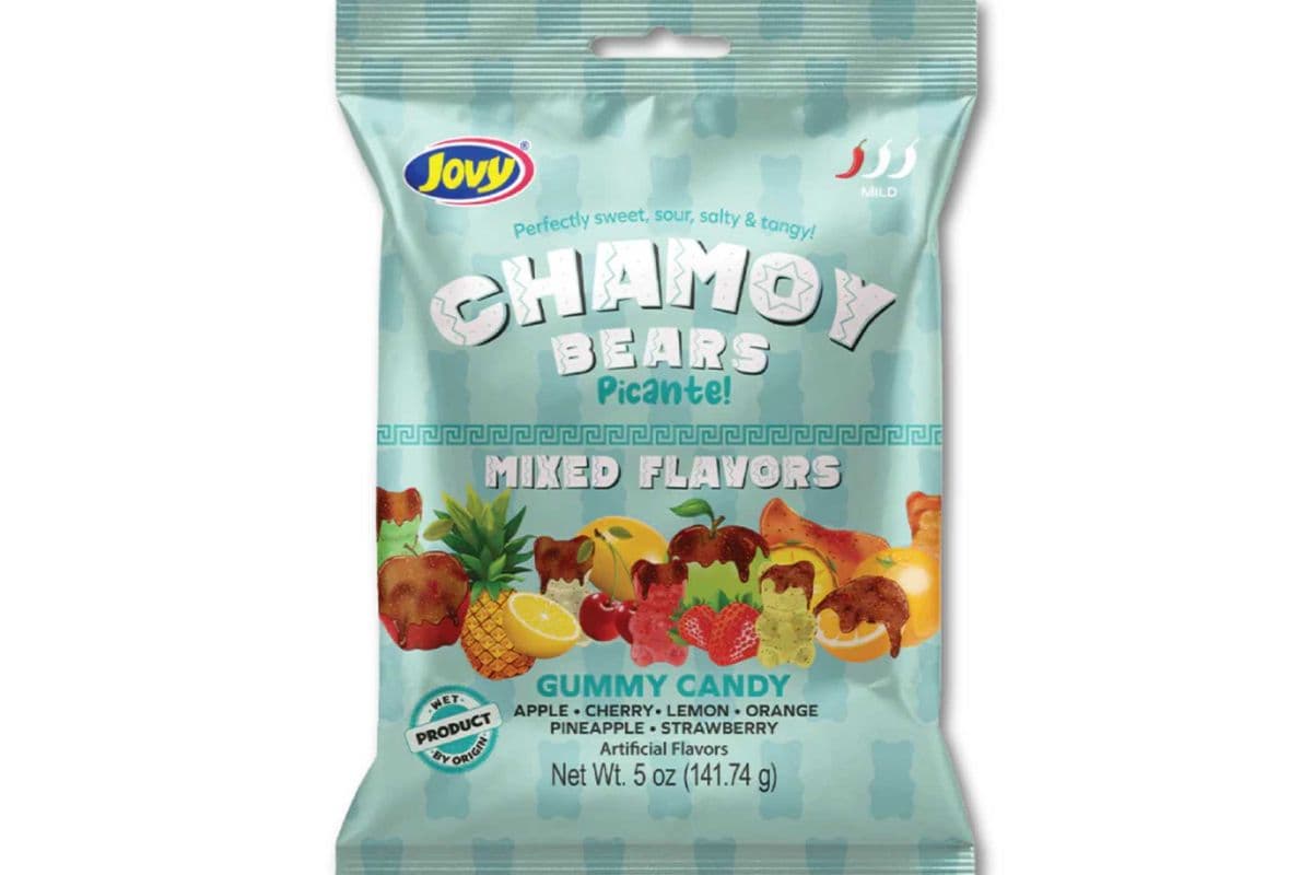 Jovy Mixed Flavors Apple-Cherry-Lemon-Orange-Pineapple-Strawberry Gummy Candy (141.74 g)
