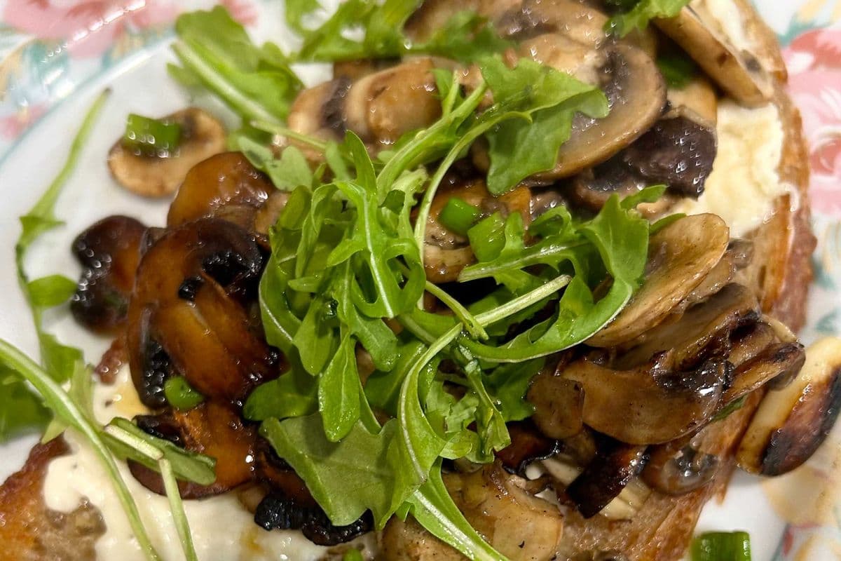 Mushrooms on Toast
