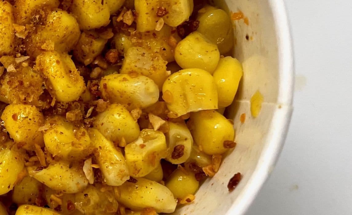 Roasted Garlic Pepper Sweet Corn (V)