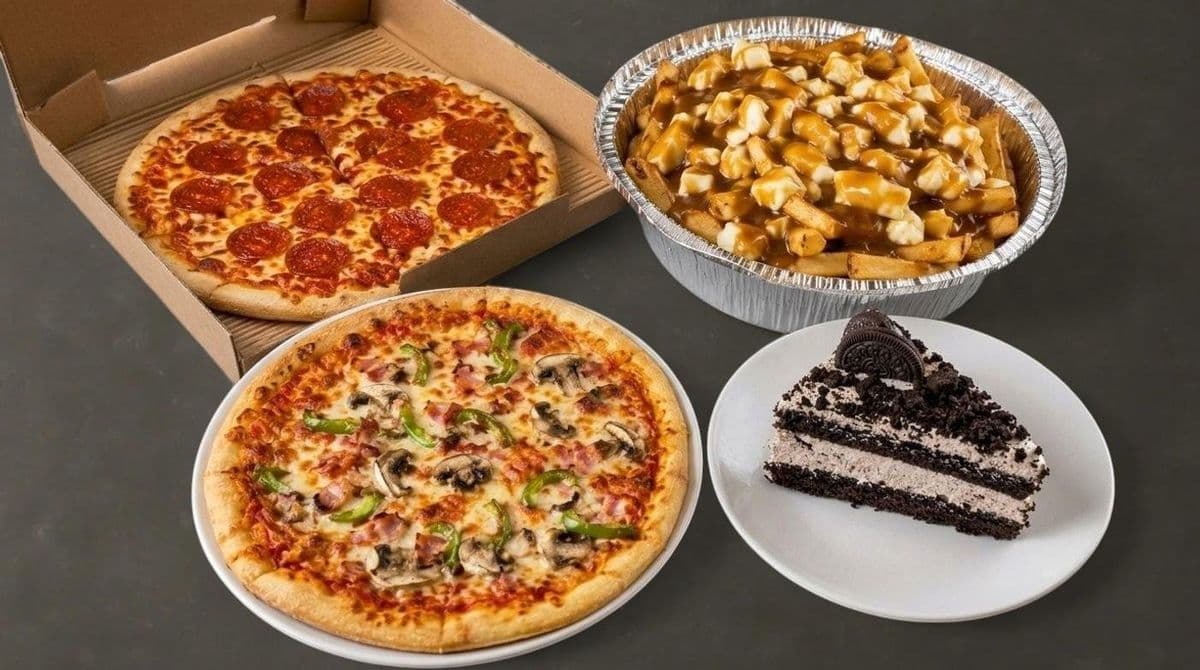 2 Pizzas COMBO DELUXE— 2x Moyenne