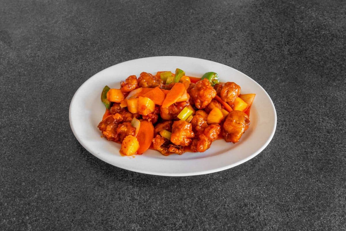 47. Pineapple Sweet-and-Sour Chicken