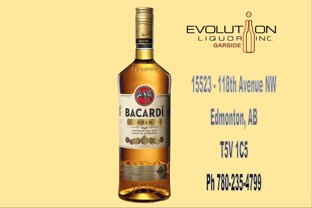 Bacardi Superior Gold Rum 1140G (1 x 1140ml Glass Bottle)