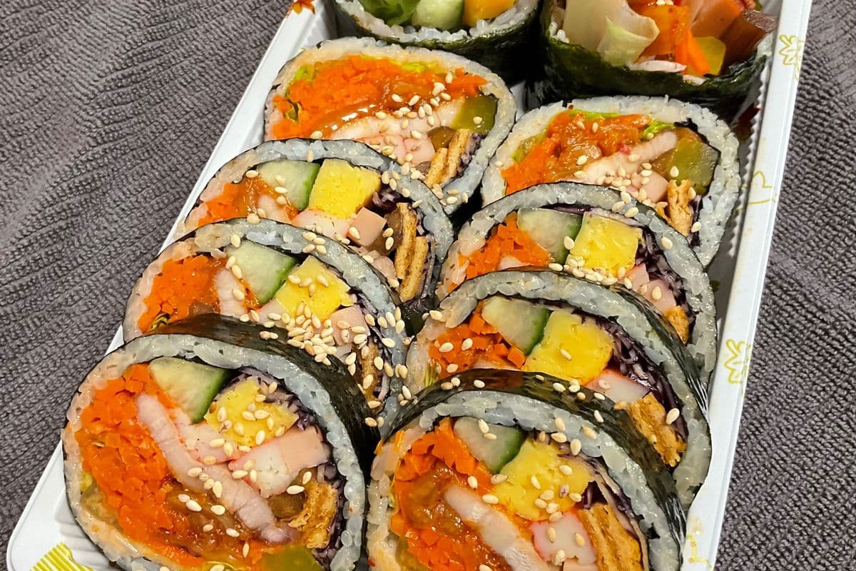 Pork belly Kimchi Kimbap