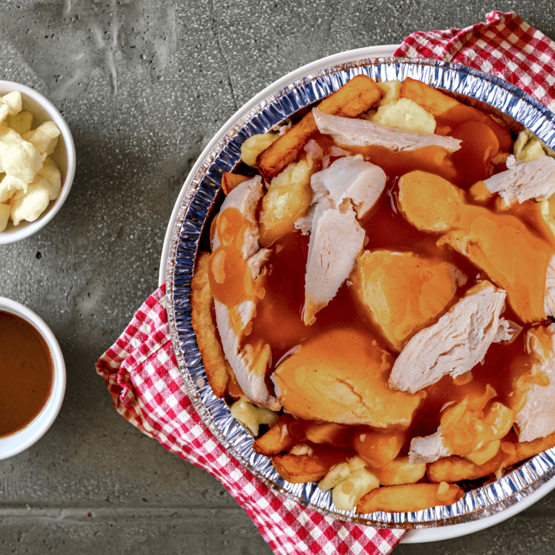 Poutine avec 1 choix 32oz / Poutine with 1 Choice 32oz