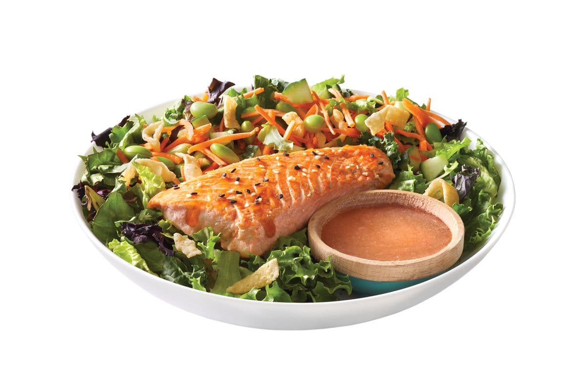 Glazed Salmon Salad