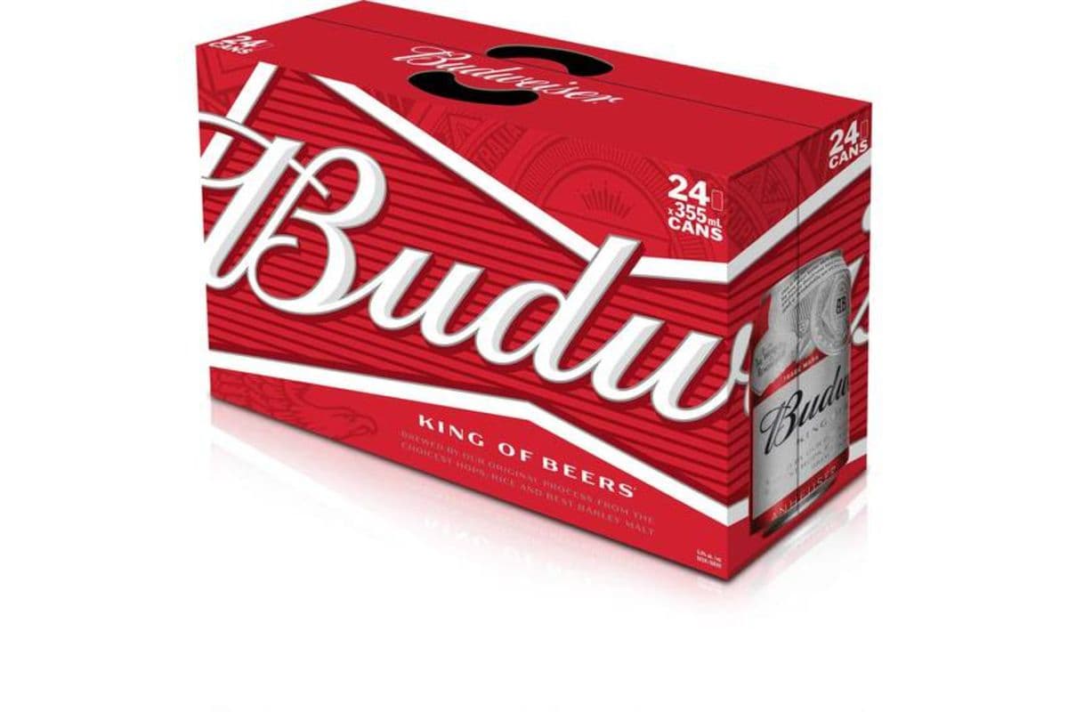 Budweiser (24 x 355 ml Cans)