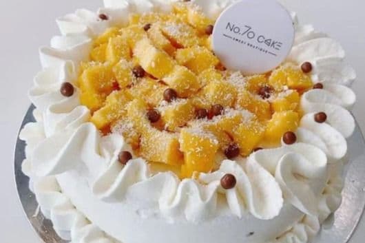 Mango Coconut Jelly Mousse