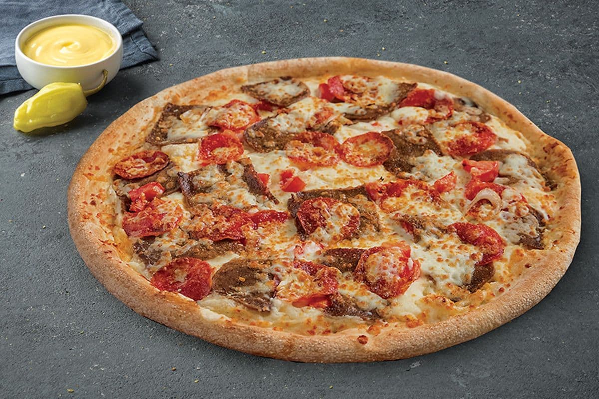 Large Donair Pizza