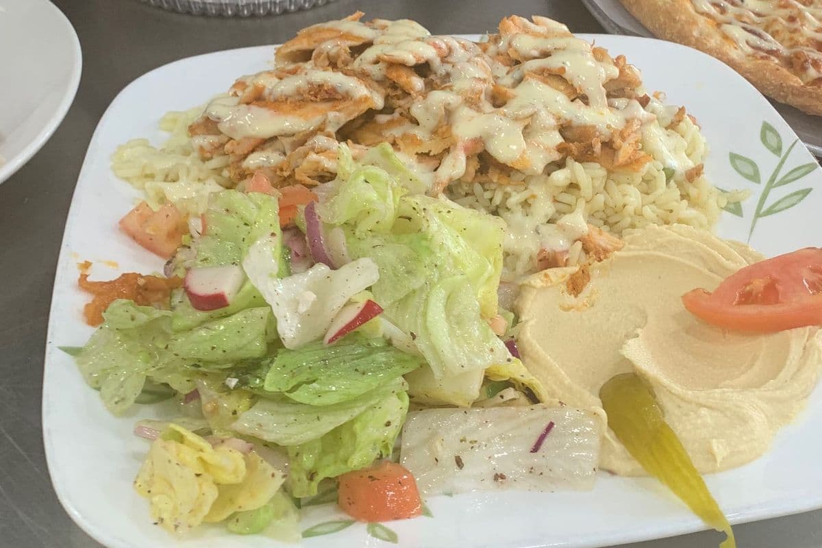 Chicken Shawarma Plate
