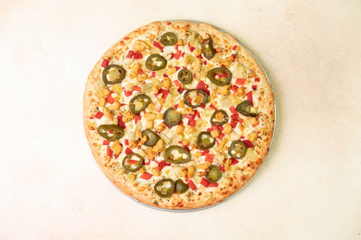 Twin Large Pesto Supreme Pizzas