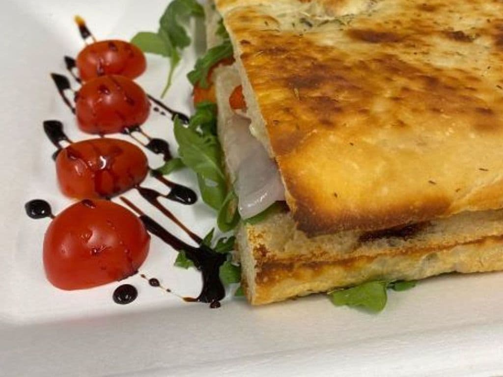 MEDITERRANEAN FOCACCIA SANDWICH