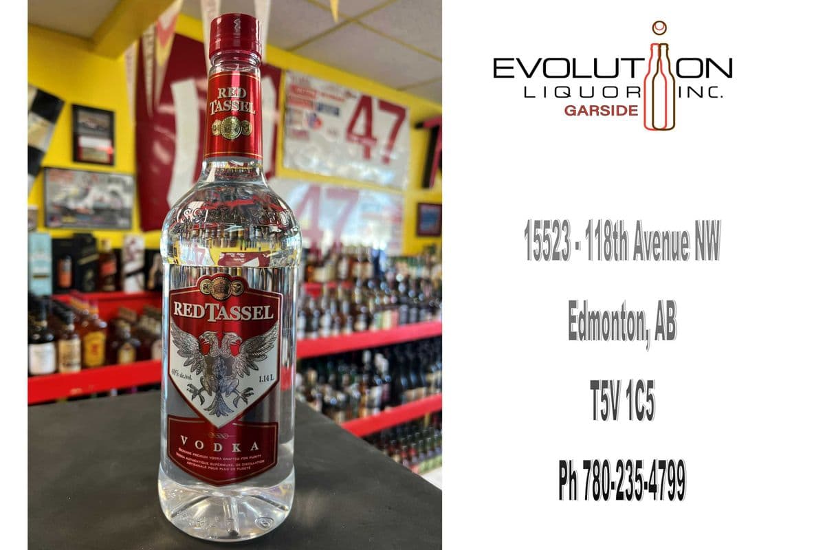 Red Tassel Vodka 1140P (1 x 1.14L Plastic Bottle)