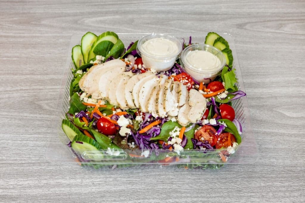 Large Salad with Chicken