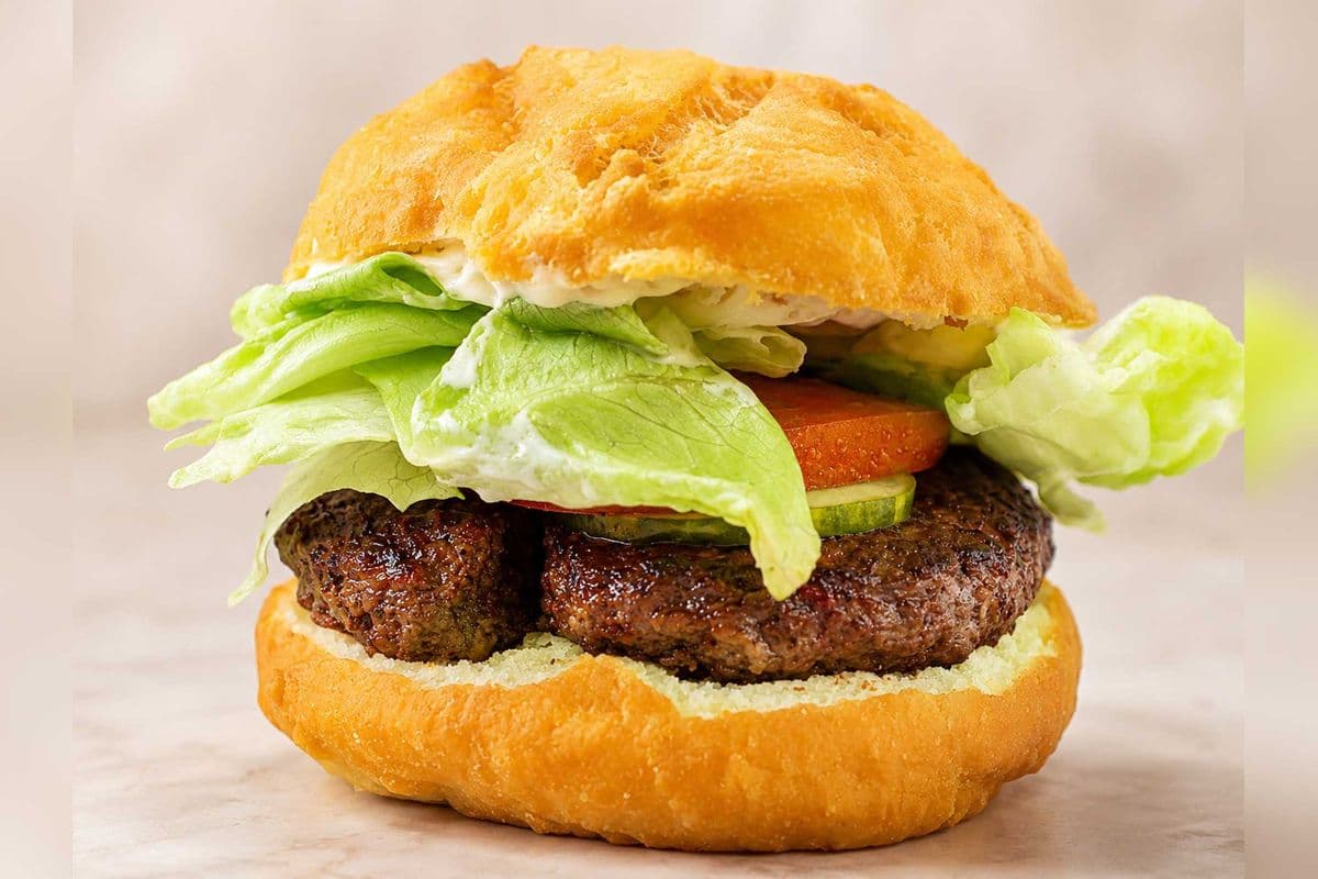 Bannock Bison Burger