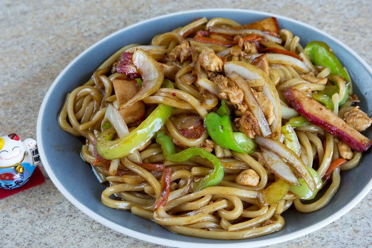 42. Shanghai Fried Thick Noodles