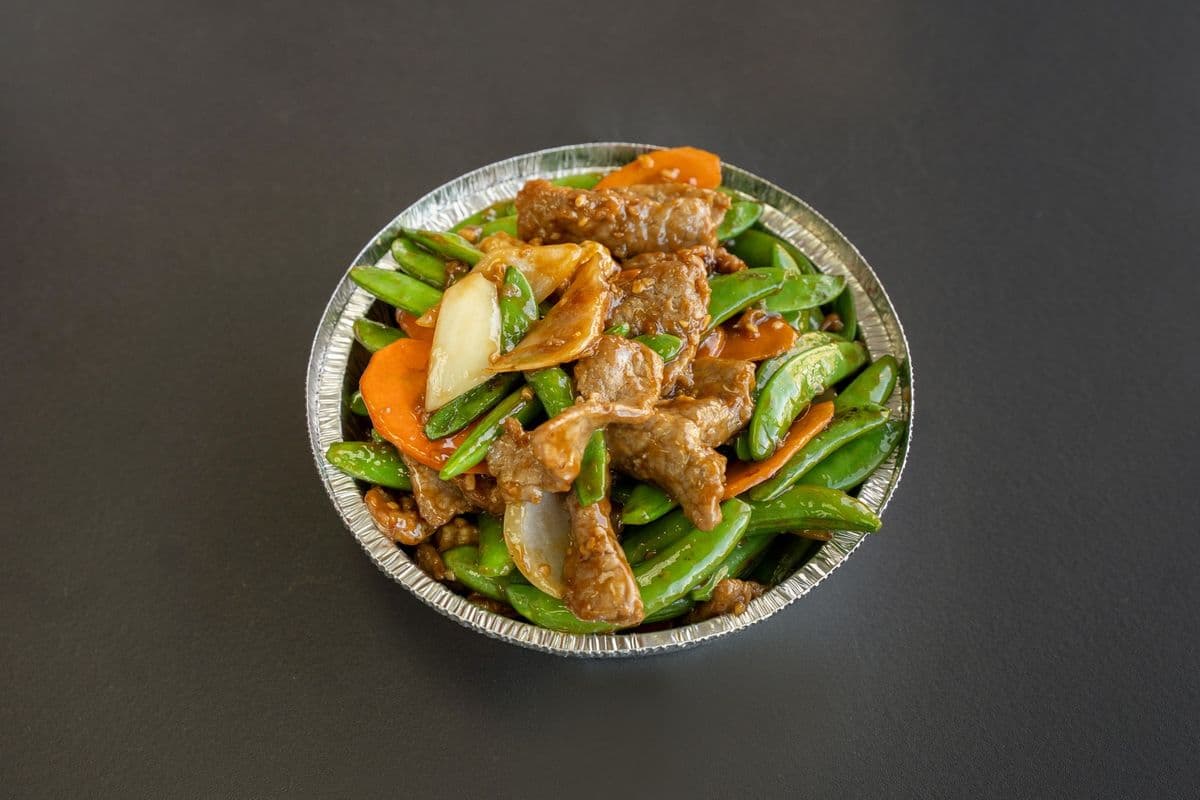 43. Sliced Beef with Snow Peas 雪豆牛片