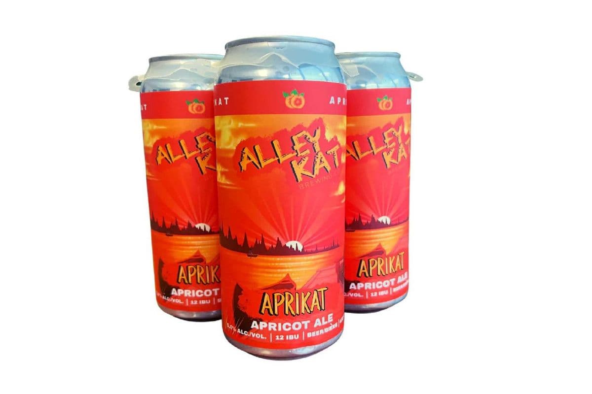 Alley Kat Aprikat Apricot Ale 4 Cans (4 x 473 ml)