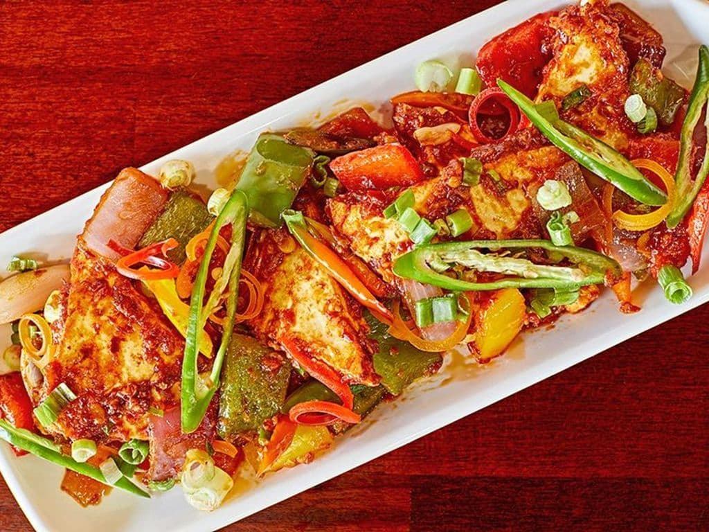 Dry Paneer Chilli