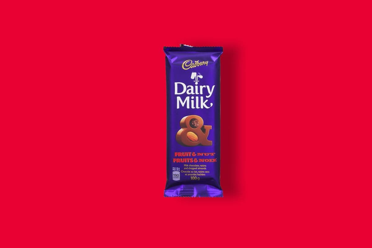 Dairy Milk Fruit & Nut (100g) - 77160