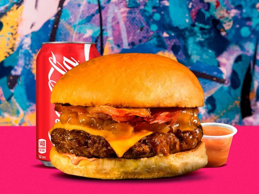 Smoke Classic Burger + Beverage