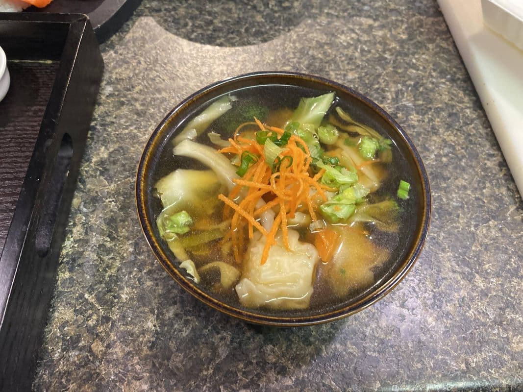 Shrimp Woton Soup