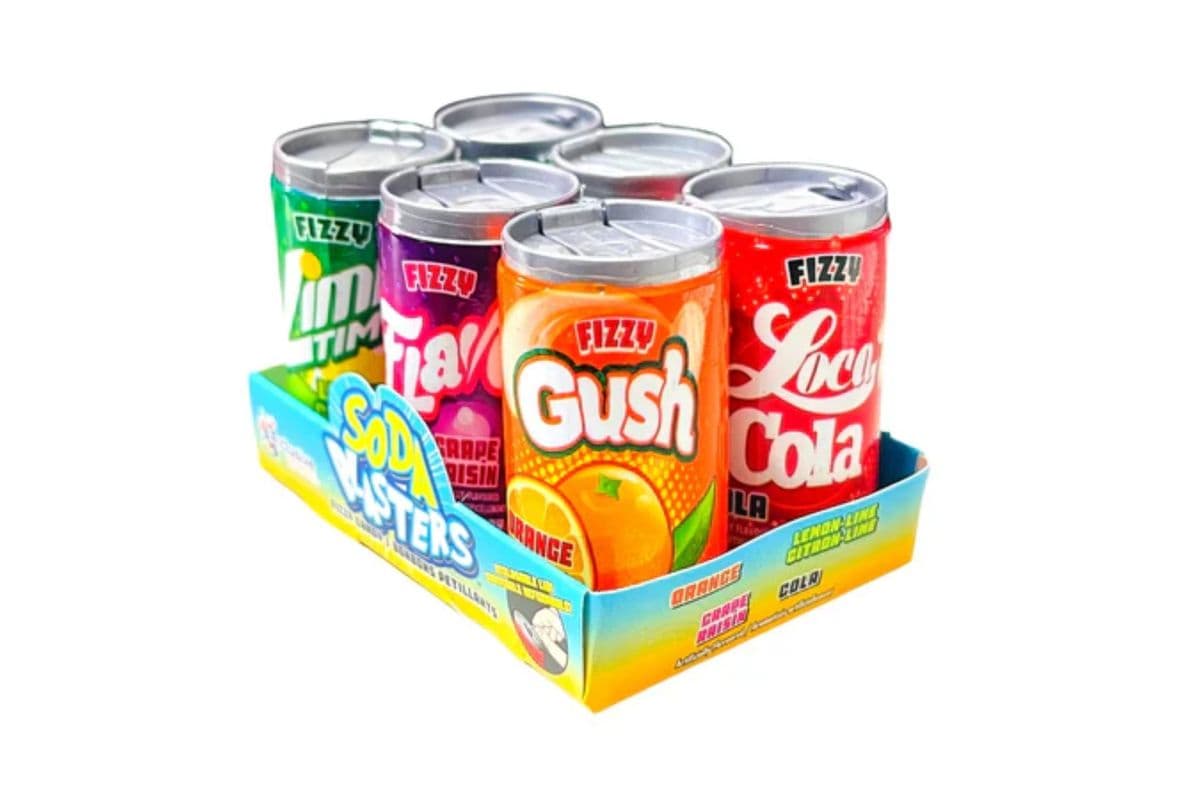 Soda Blasters Fizzy Candy (6 Pack)