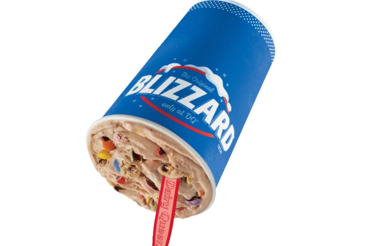NEW! Smarties Cookie Collision Blizzard® Treat