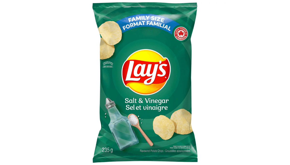 Lays Sel et Vinaigre 235g