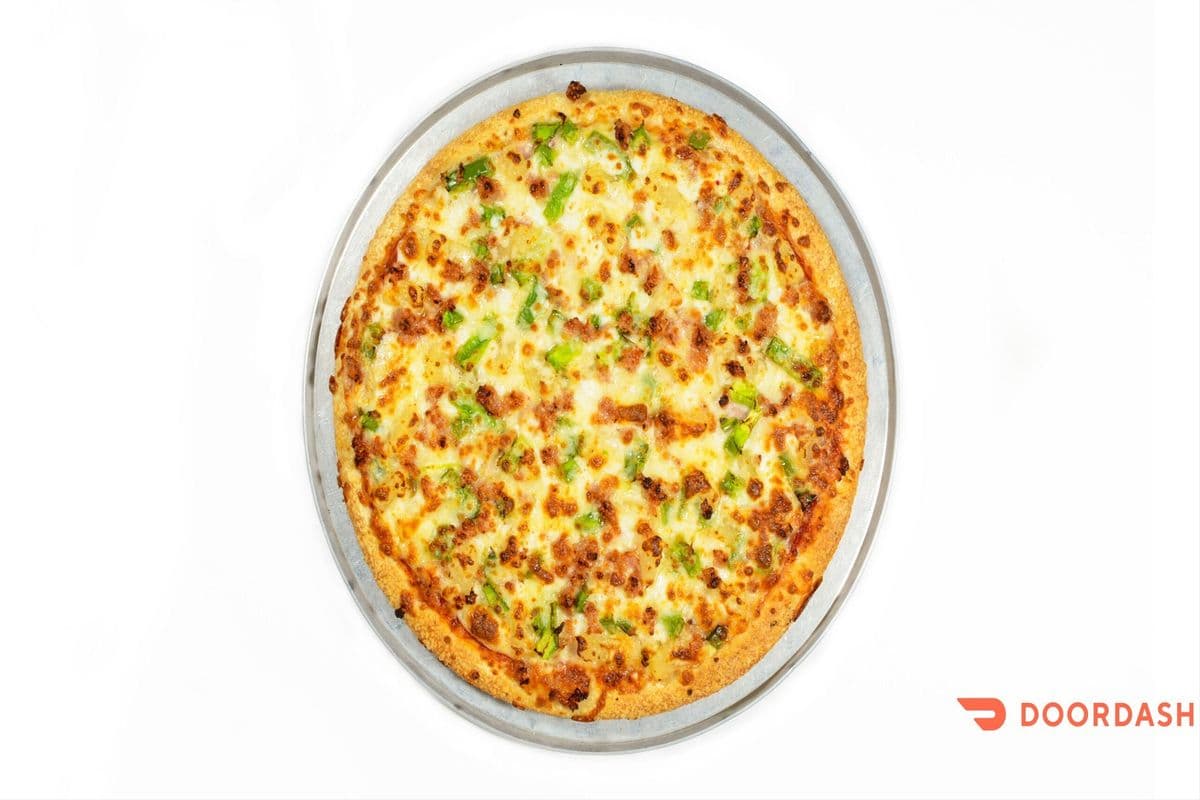 32. 2 For 1 12" Medium Hawaiian Supreme Pizza