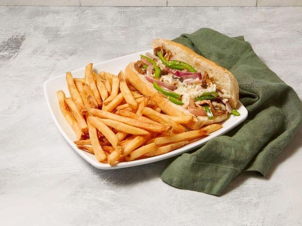 Veggie Philly Cheesesteak