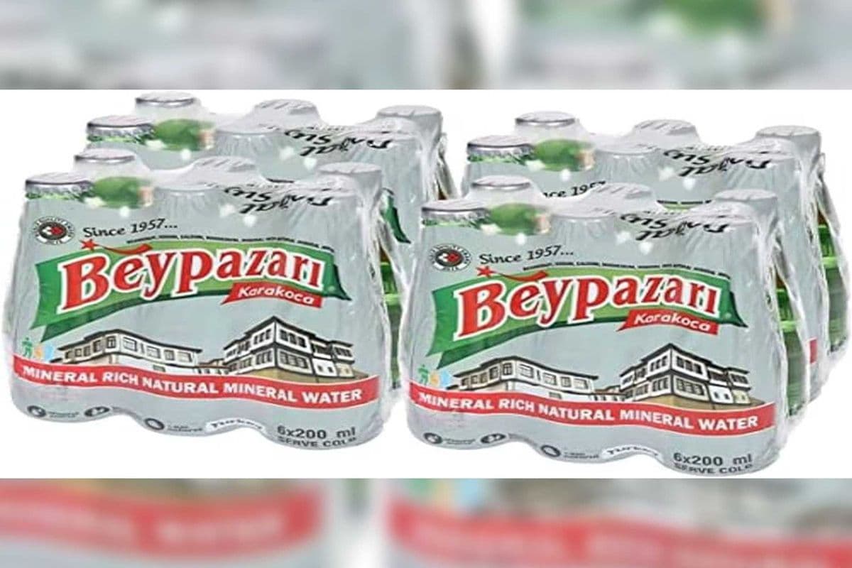 Beypazari Dogal Maden Suyu Natural Mineral Water 200 ml Pack of 24