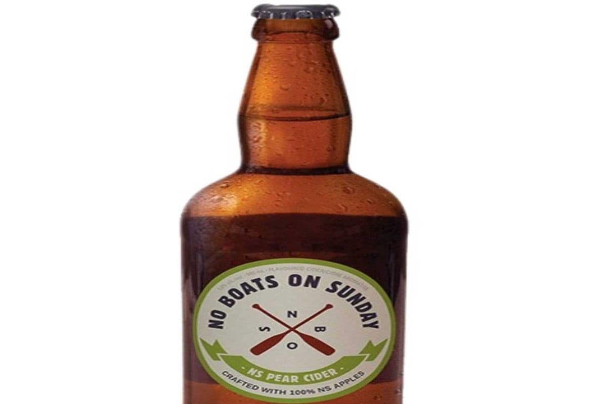 NO BOATS ON SUNDAY PEAR CIDER (1 x 500ML)