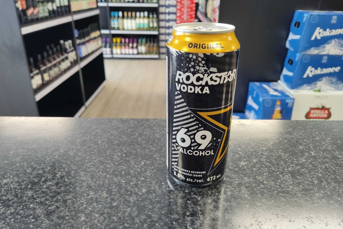 Rockstar Vodka - Original (1 x 473ml Can )