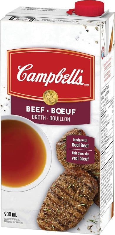Campbell's Bouillon Boeuf 900ml/ Campbell's Beef Broth 900ml