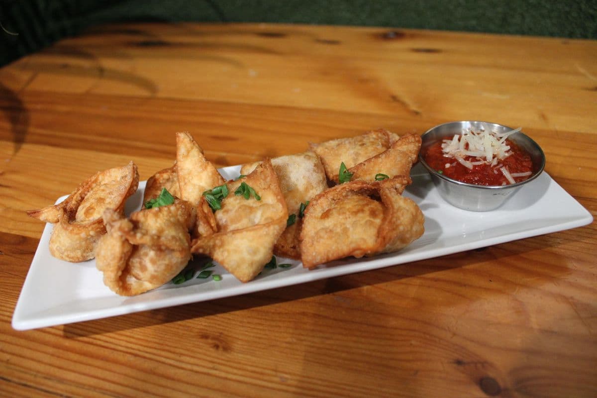 Pep N' Cheese Wontons