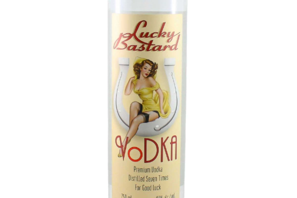 LUCKY BASTARD VODKA YELLOW LABEL (1 x 750)