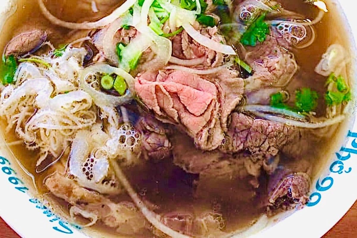 12. Noodle Soup with Steak, Tendon, and Tripe