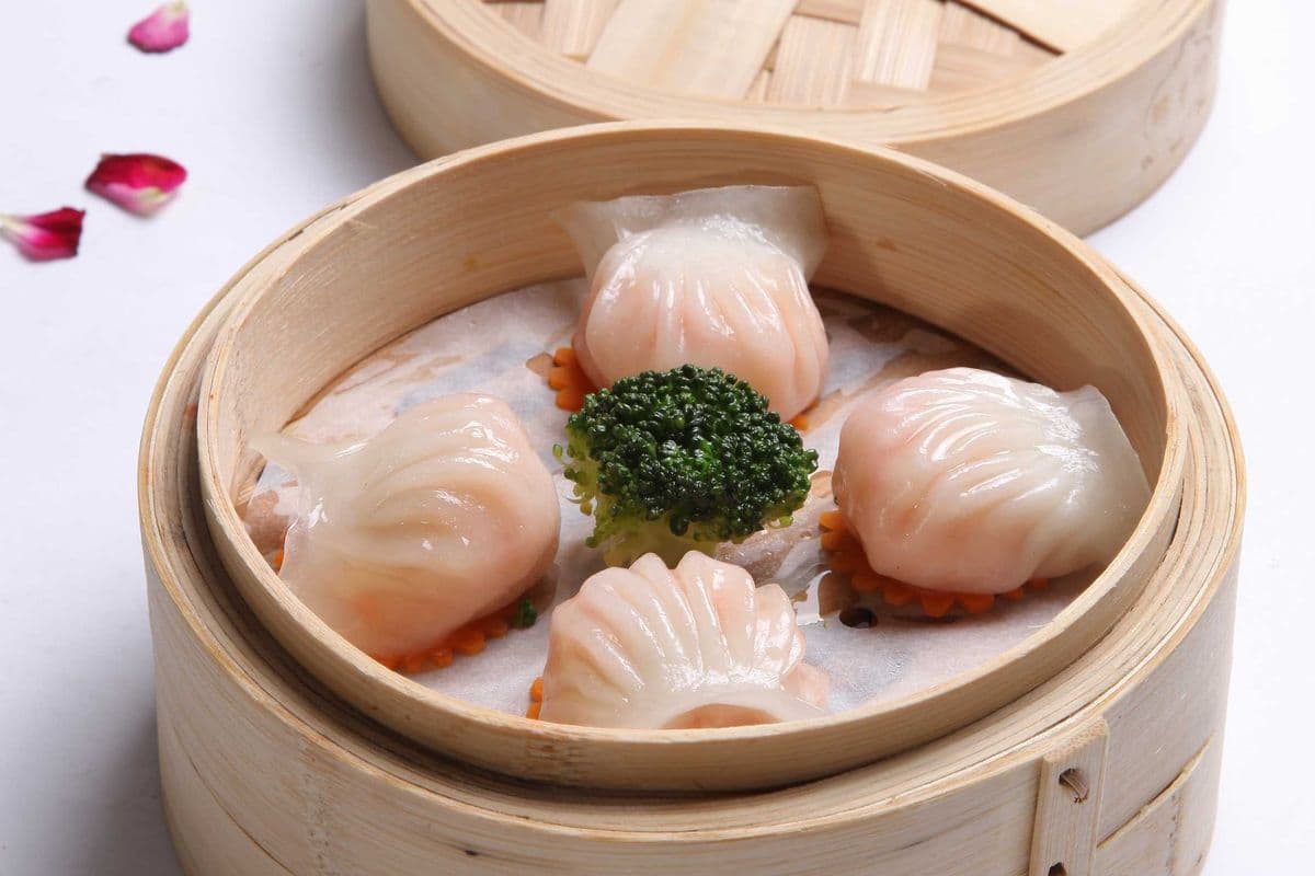 202. Steamed Shrimp Dumpling/ 4 pcs (蝦餃)