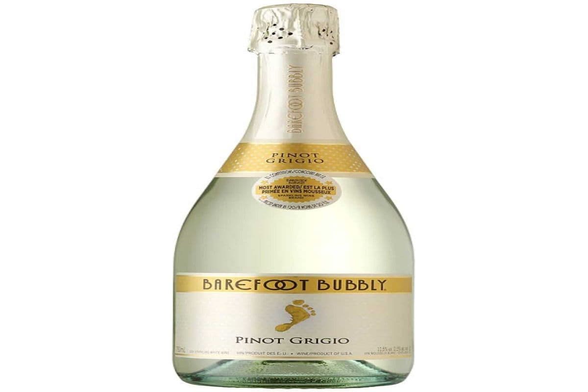 BAREFOOT BUBBLY PINOT GRIGIO 750 ML (1 x 750 ML)