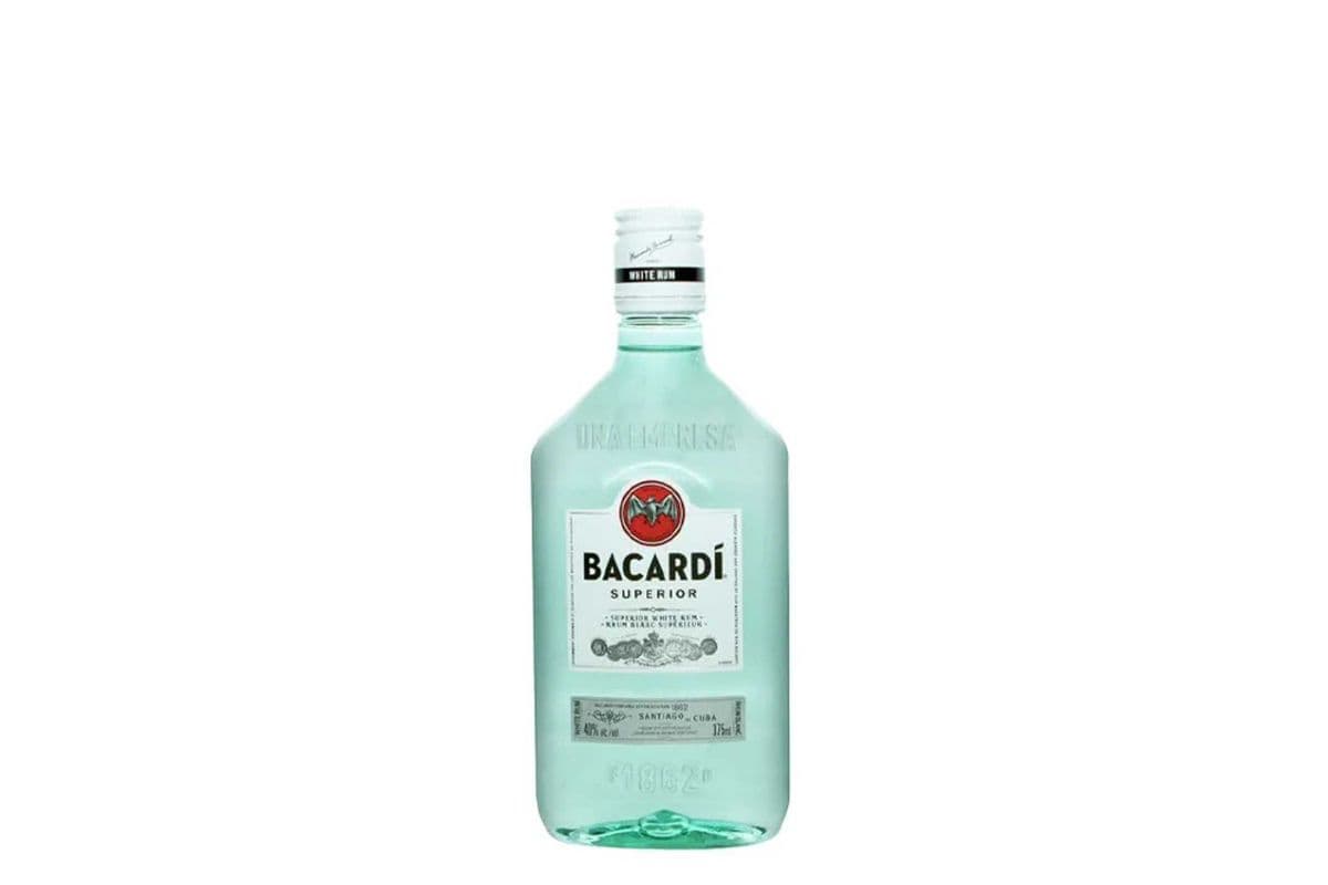Bacardi White Rum (1 x 375ml)