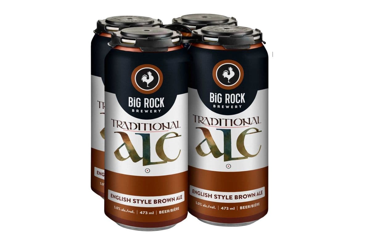 BIG ROCK TRADITIONAL ALE (1 x 4 PACK)
